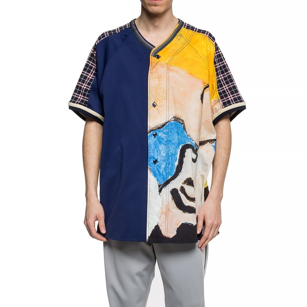 SS19 MARNI OVERSIZED PRINTED COLLAGE SHIRT 48